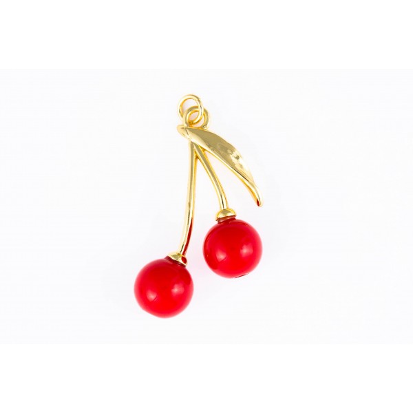 red beads cherry