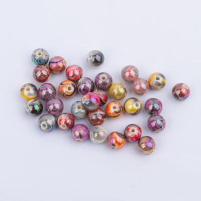 PERLE MULTICOULEUR 10MM