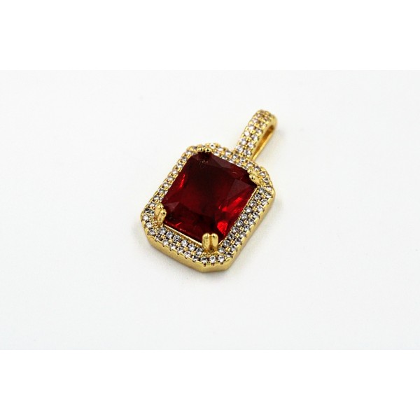 red zircon